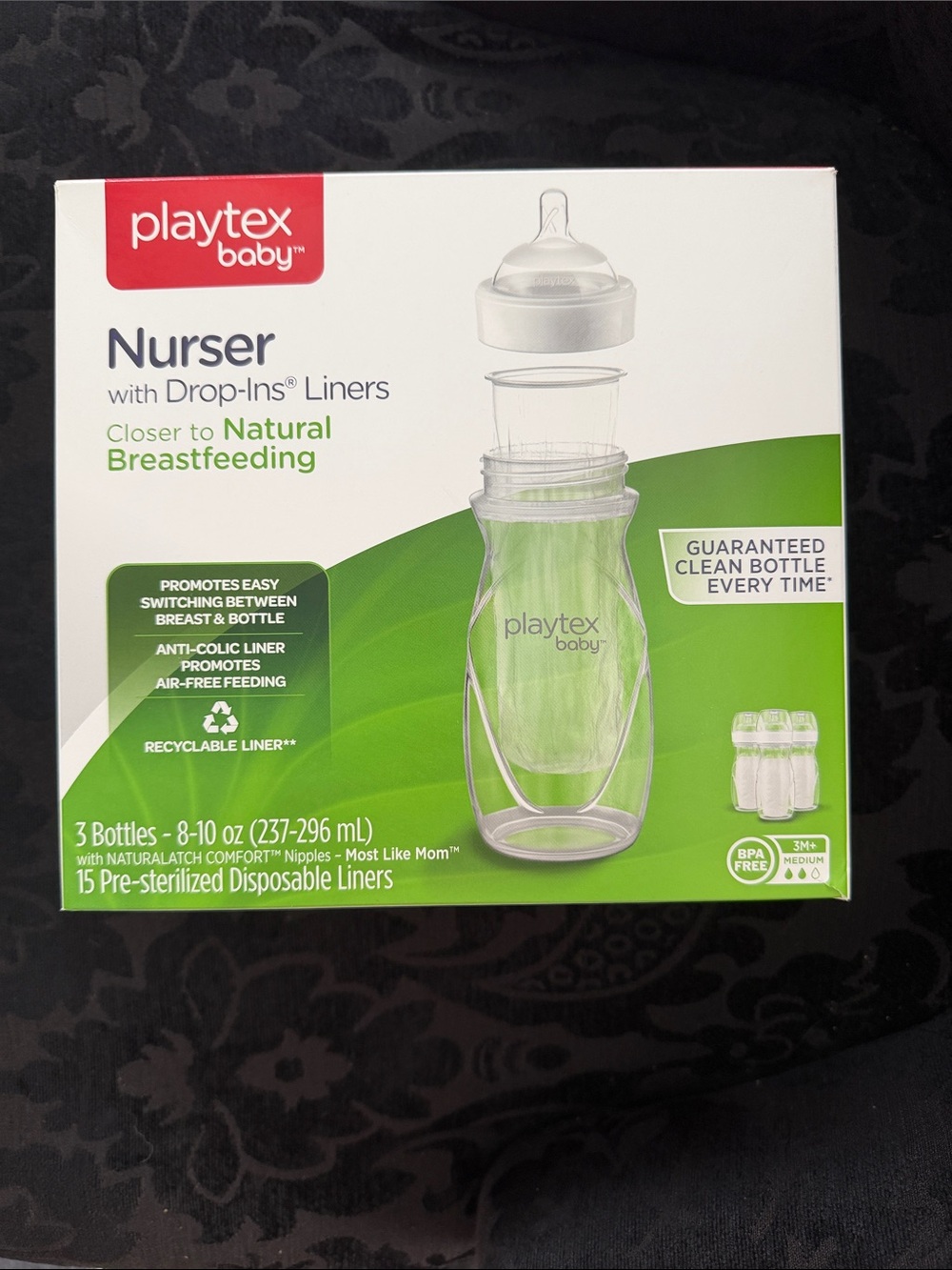 Playtex Baby Nurser Bottles New in box